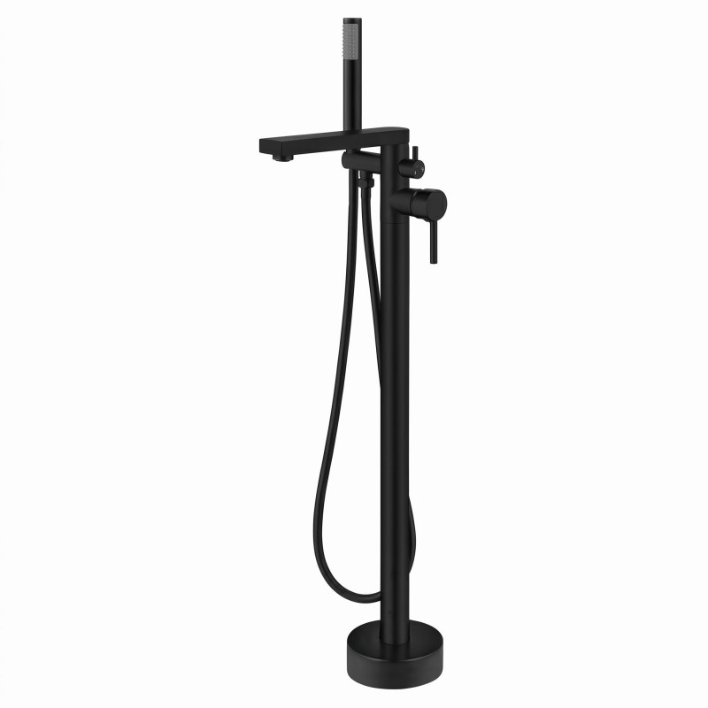 Faucet Tab Mandi Berdiri Bebas dengan Pancuran Mandian Tangan